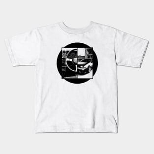 TOYOTA COROLLA AE86 TRUENO Black 'N White 5 Kids T-Shirt